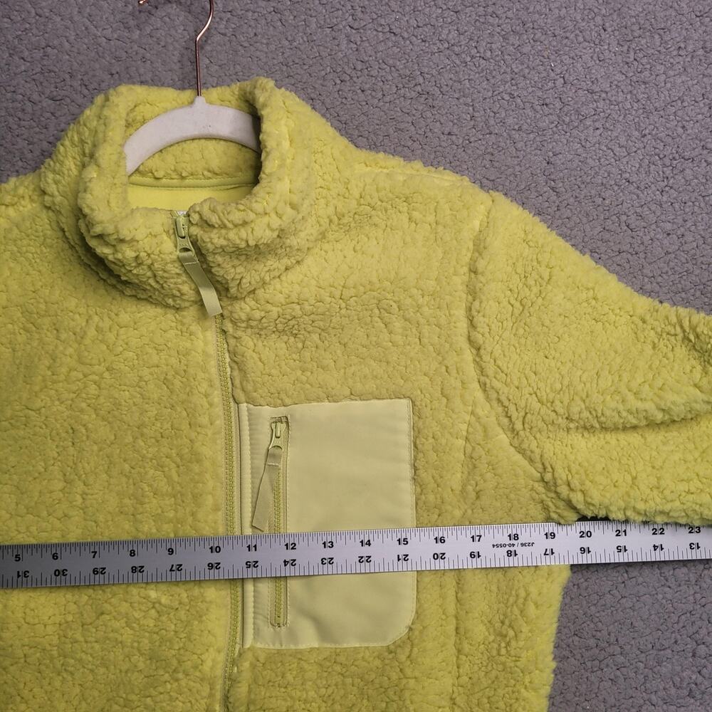 Amazon Essentials Jacket Yellow Neon Medium Fleec… - image 6